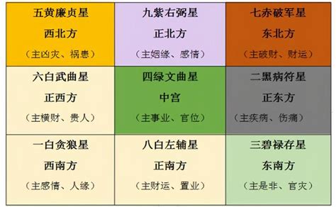 客廳椅子風水 九运飞星图